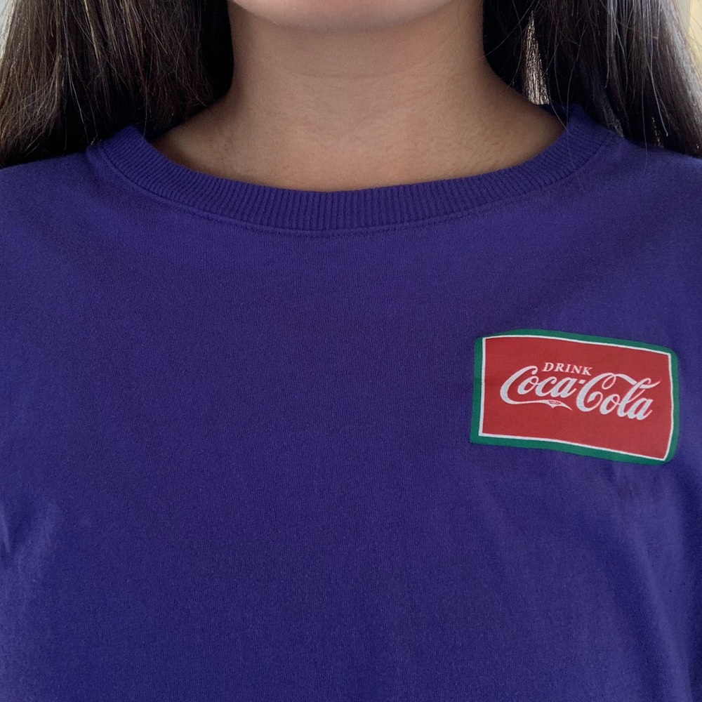 vintage graphic Coca Cola sweater